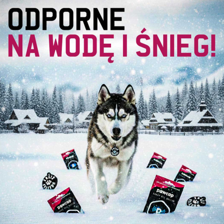 Adresówka PAWCOP - NFC QR Inteligentna Zawieszka